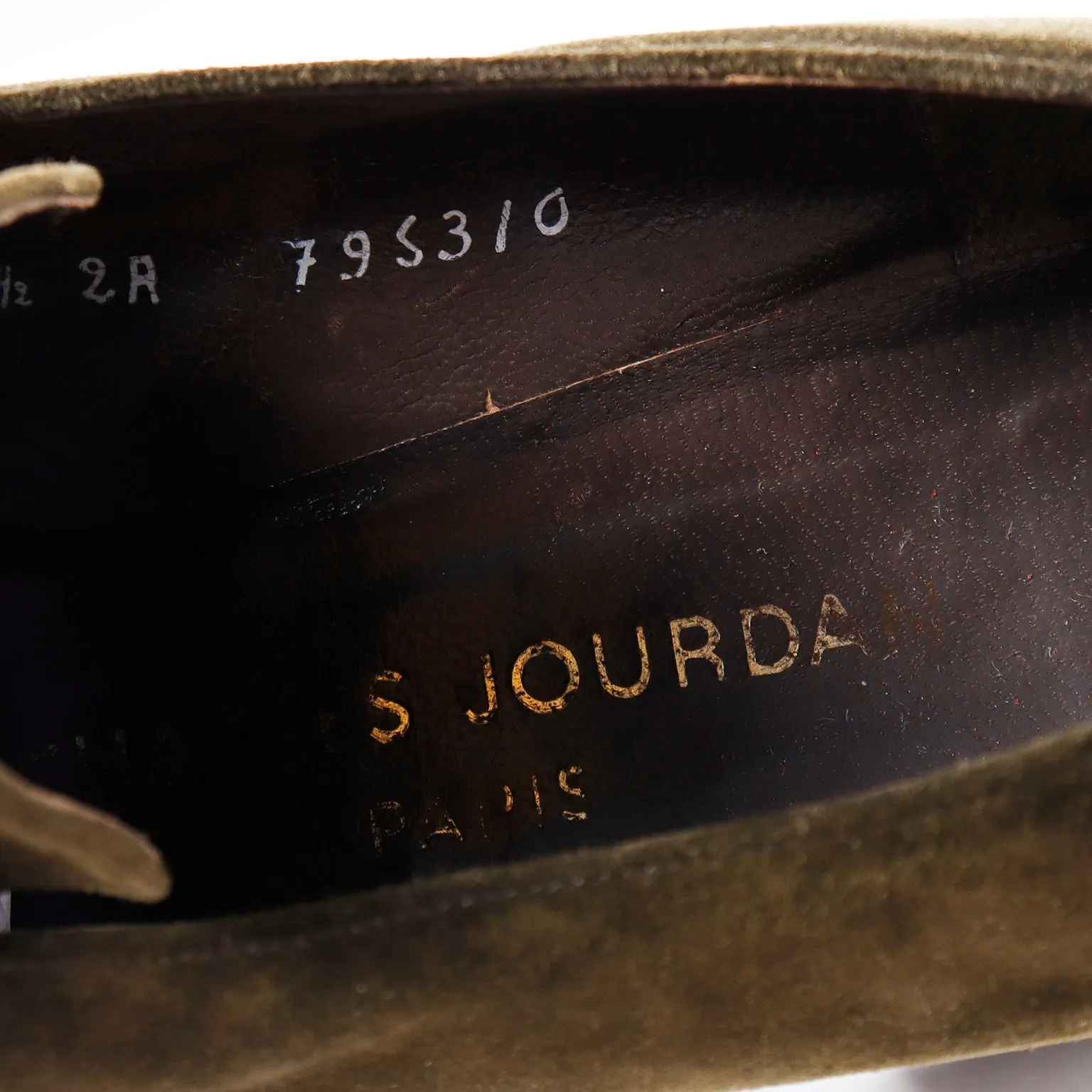 1970s Charles Jourdan Square Toe Tie Loafer Pump Shoes