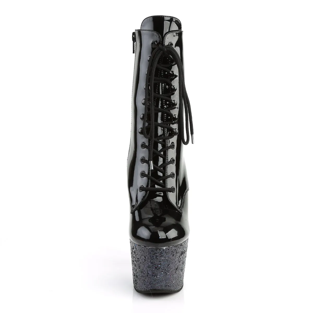 ADORE-1020LG Pleaser Black Patent Sexy Platform Shoes (Pole Dancing Heels)