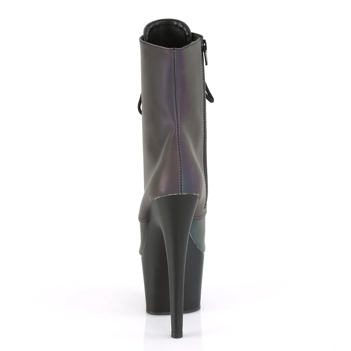 ADORE-1020REFL Pleaser Green Multi Reflective Sexy Platform Shoes (Pole Dancing Heels)
