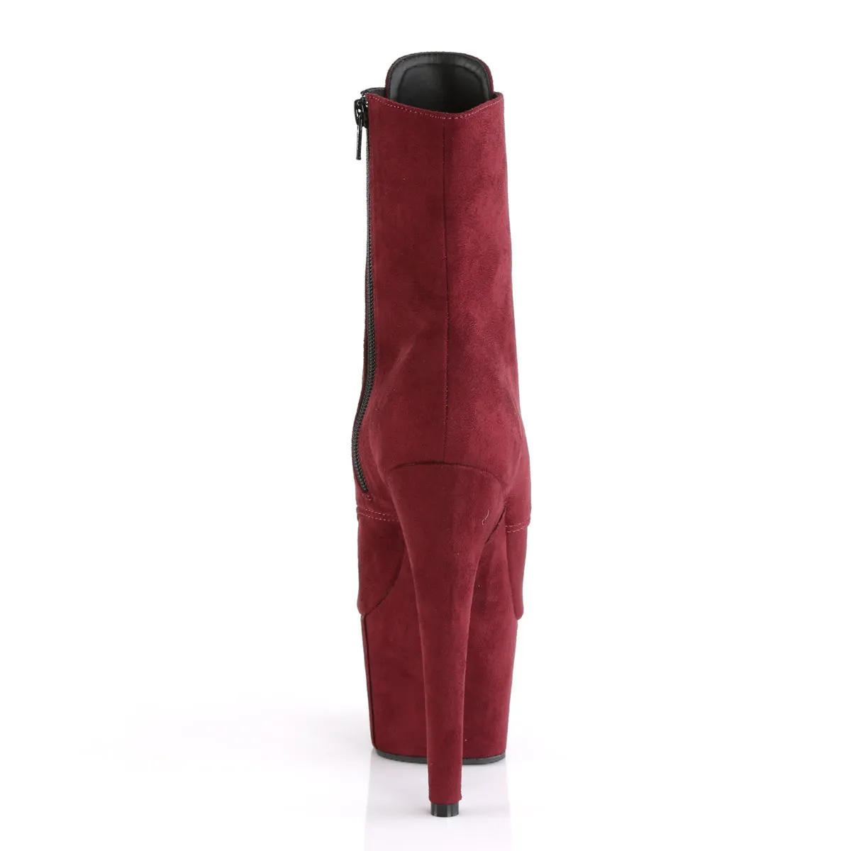 ADORE-1021FS Pleaser Burgundy Sexy Platform Shoes (Pole Dancing Heels)