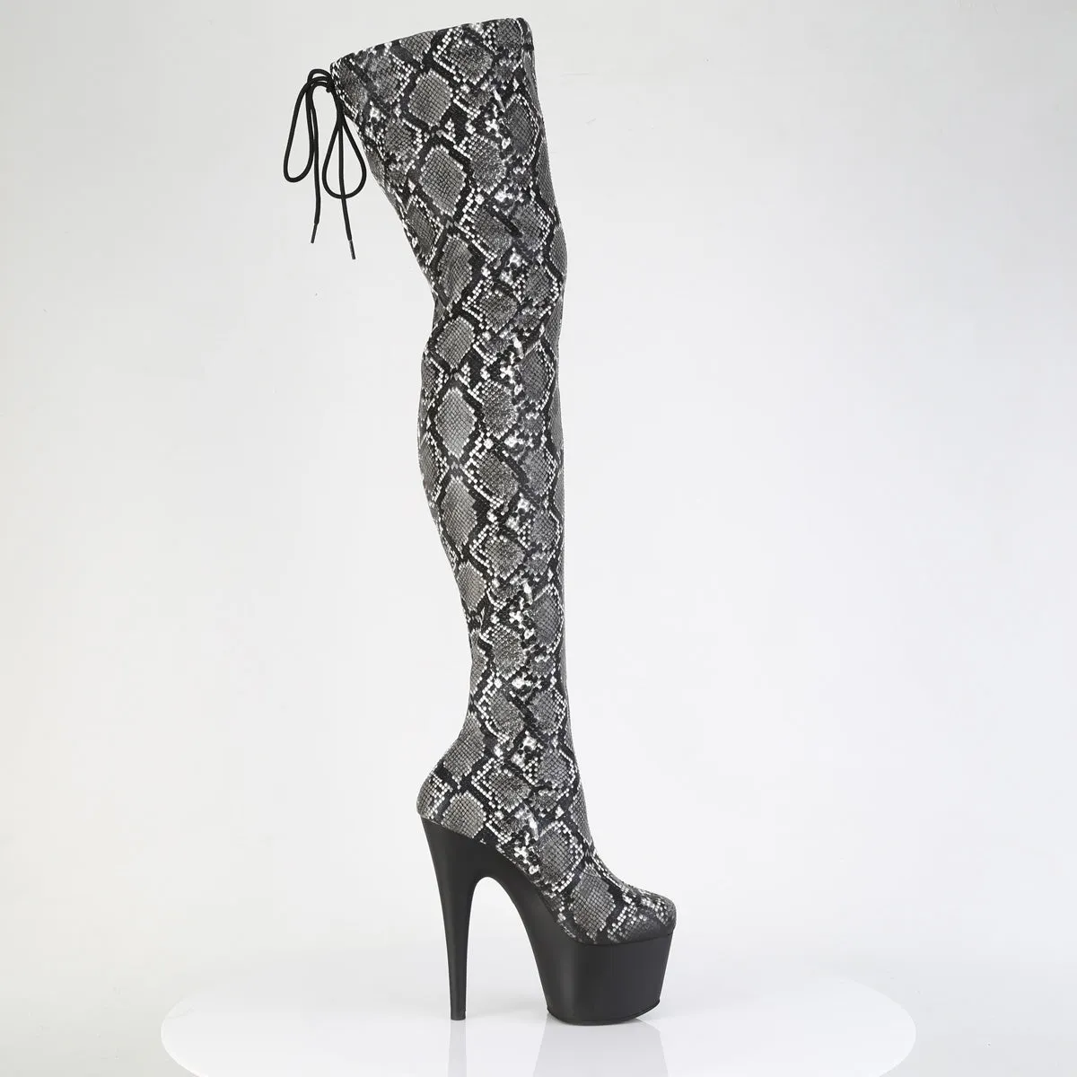 ADORE-3008SP-BT Pleaser Grey Sexy Platform Shoes (Pole Dancing Heels)