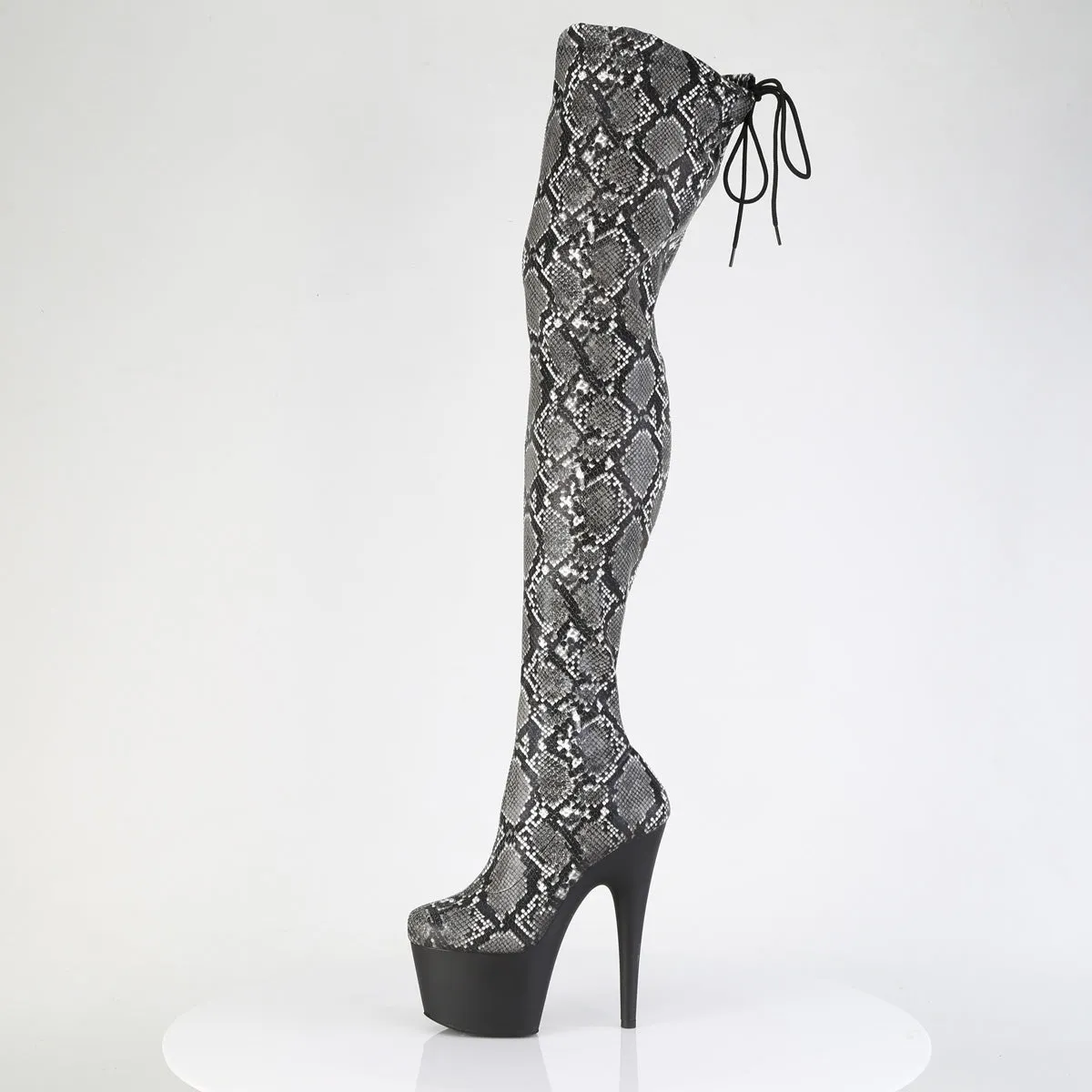 ADORE-3008SP-BT Pleaser Grey Sexy Platform Shoes (Pole Dancing Heels)