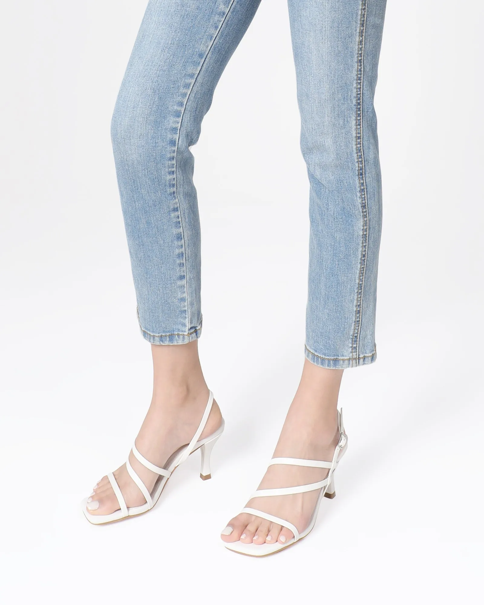 Ankle Strap Buckle Strappy Heels