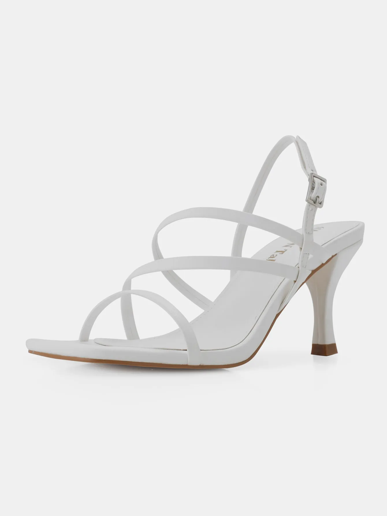 Ankle Strap Buckle Strappy Heels