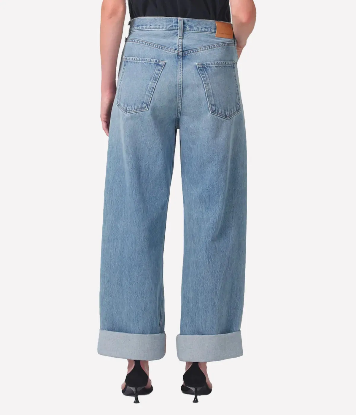 Ayla Baggy Jean in Skylight