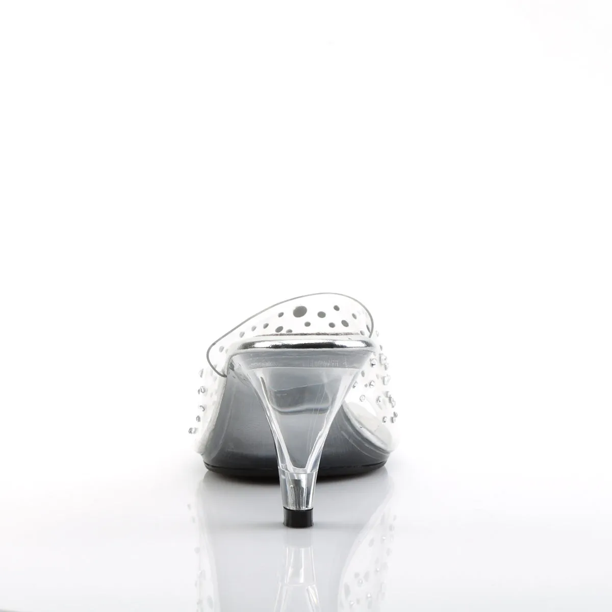 BELLE-301RS Fabulicious 3" Belle Clear Sexy Shoes (Posing Shoes)