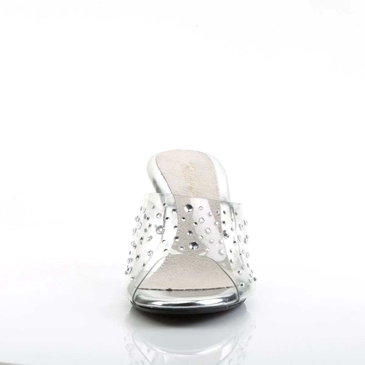 BELLE-301RS Fabulicious 3" Belle Clear Sexy Shoes (Posing Shoes)