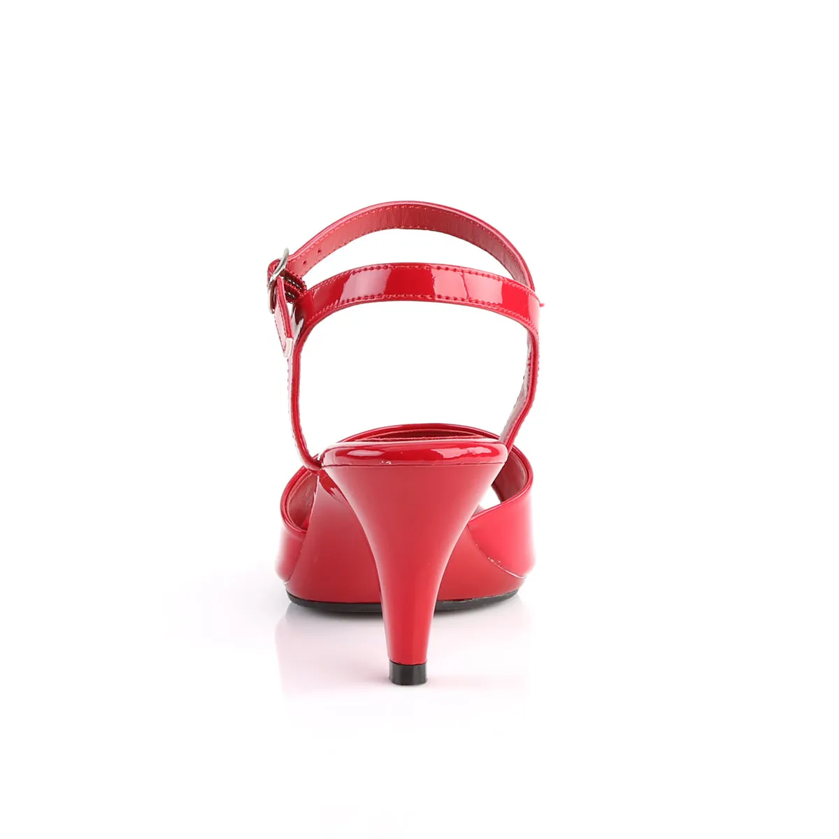 BELLE-309 Fabulicious 3" Belle Red Patent Sexy Shoes (High Heels)