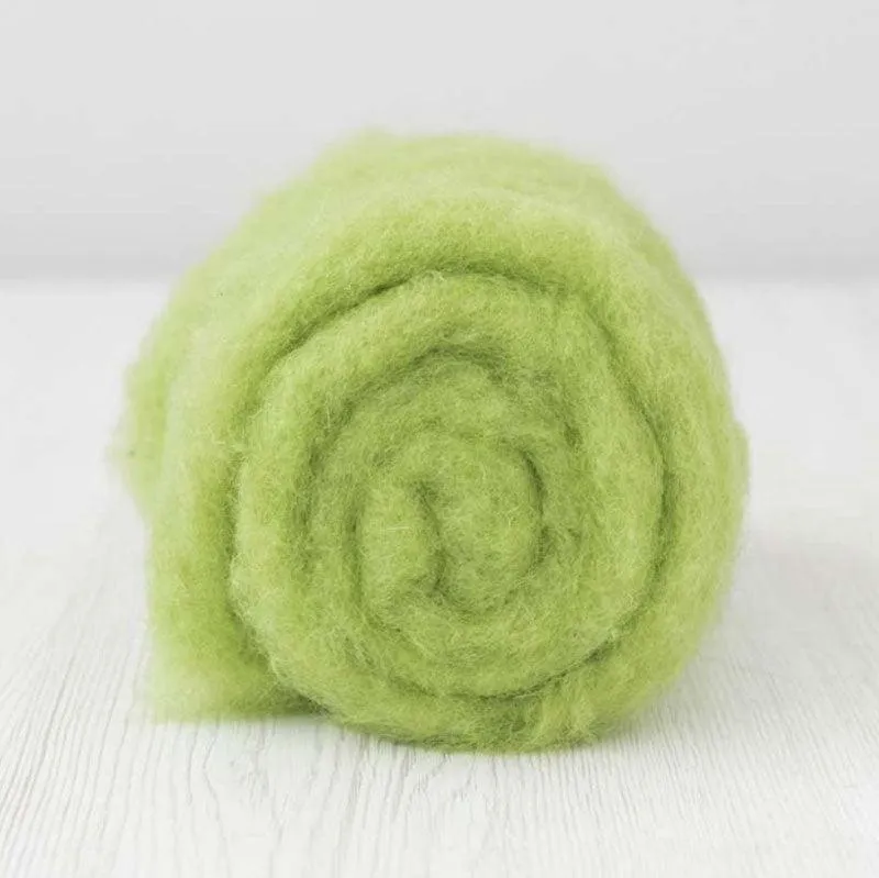 Bergschaf Wool Carded Batt - Caipirinha