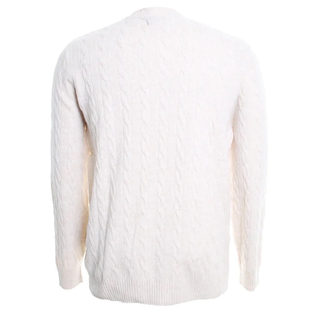 Cashmere Cable Crew