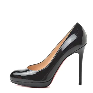 CHRISTIAN LOUBOUTIN PATENT BIANCA NEW SIMPLE PUMPS