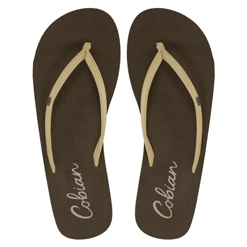 Cobian Women's Nias Bounce Sandals - Beige NBO13-109