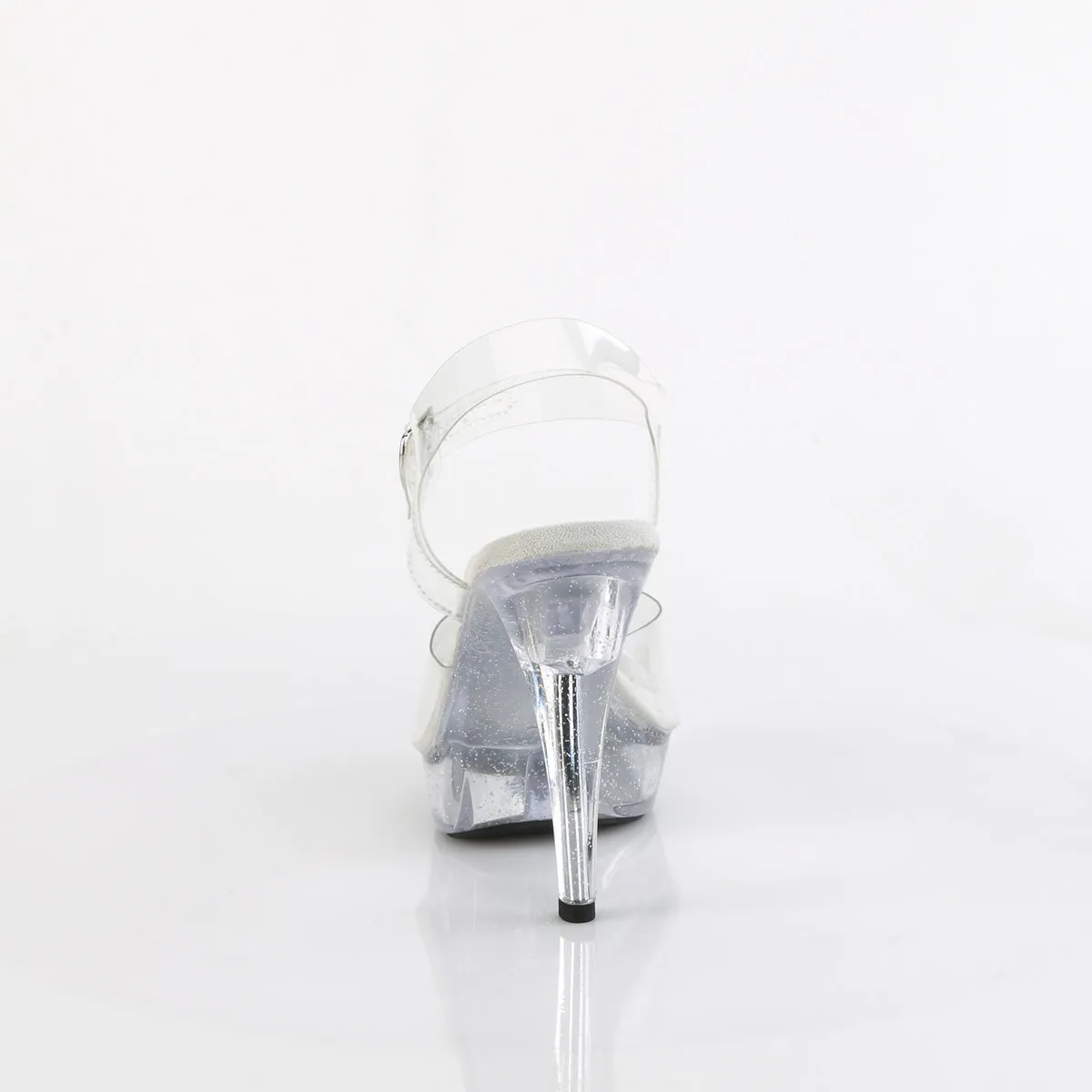 COCKTAIL-508MG Fabulicious 5" Cocktail Clear Sexy Shoes (Posing Shoes)