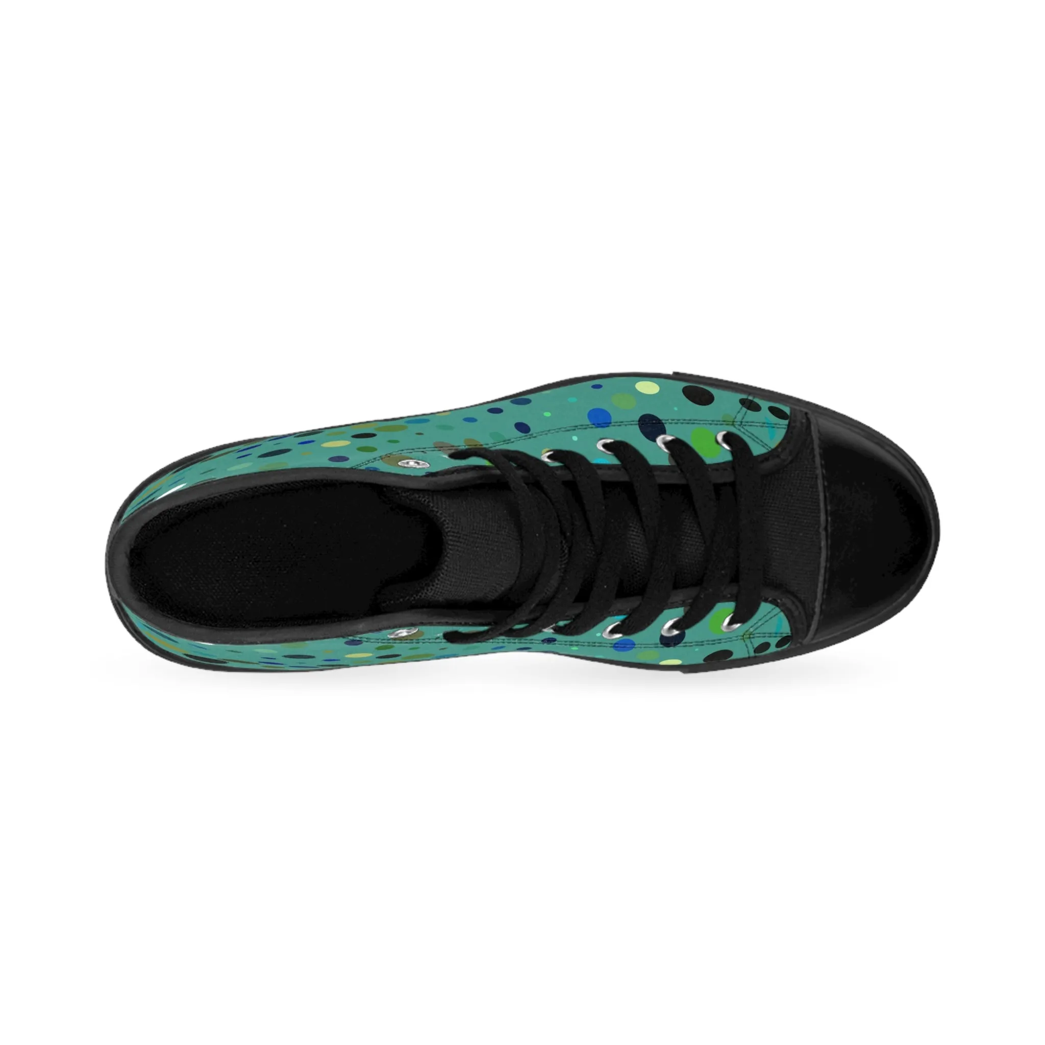 Colorful Background Women's Classic Sneakers