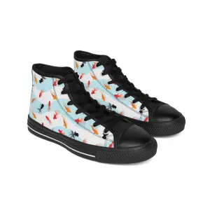 Colorful Goldfish Women's Classic Sneakers