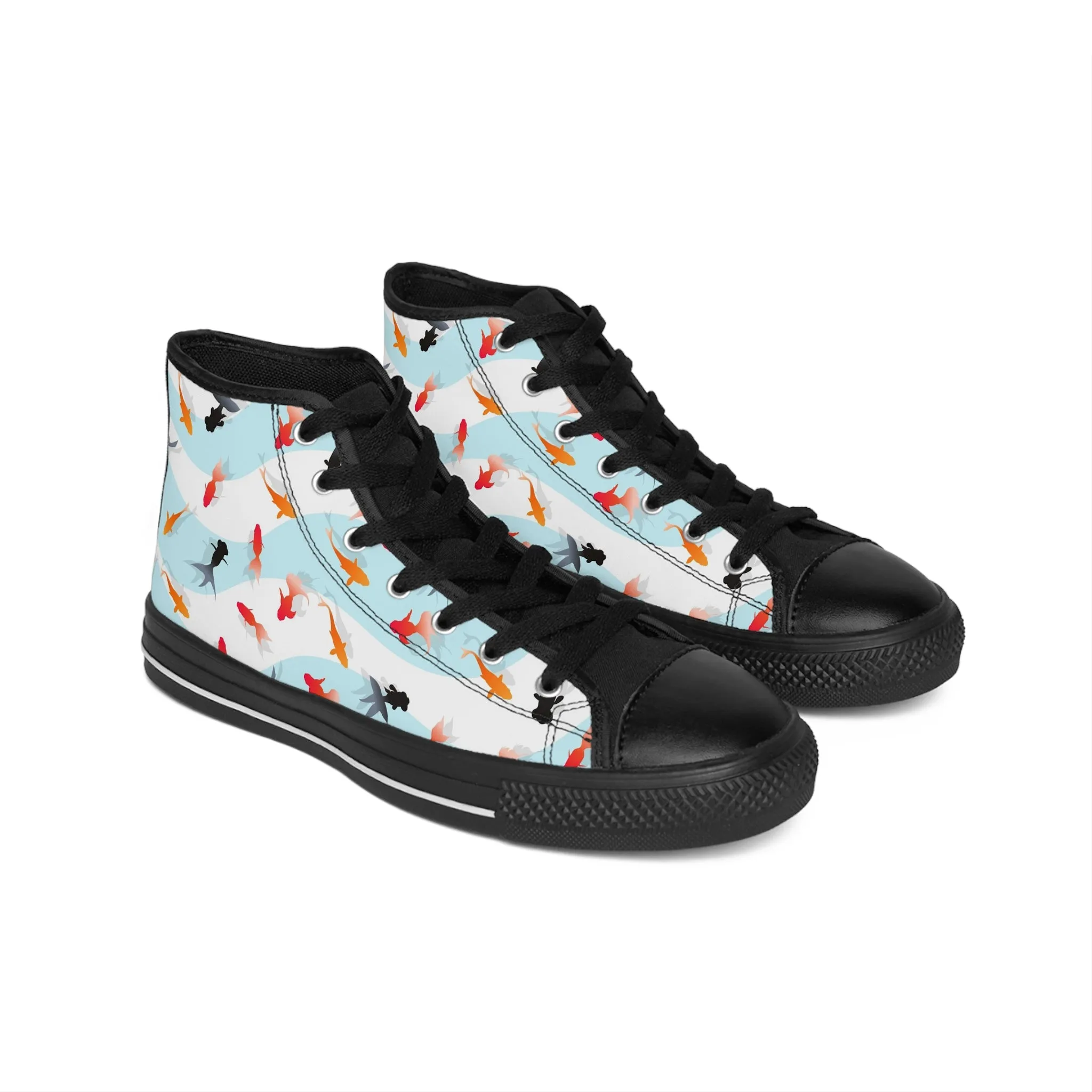 Colorful Goldfish Women's Classic Sneakers