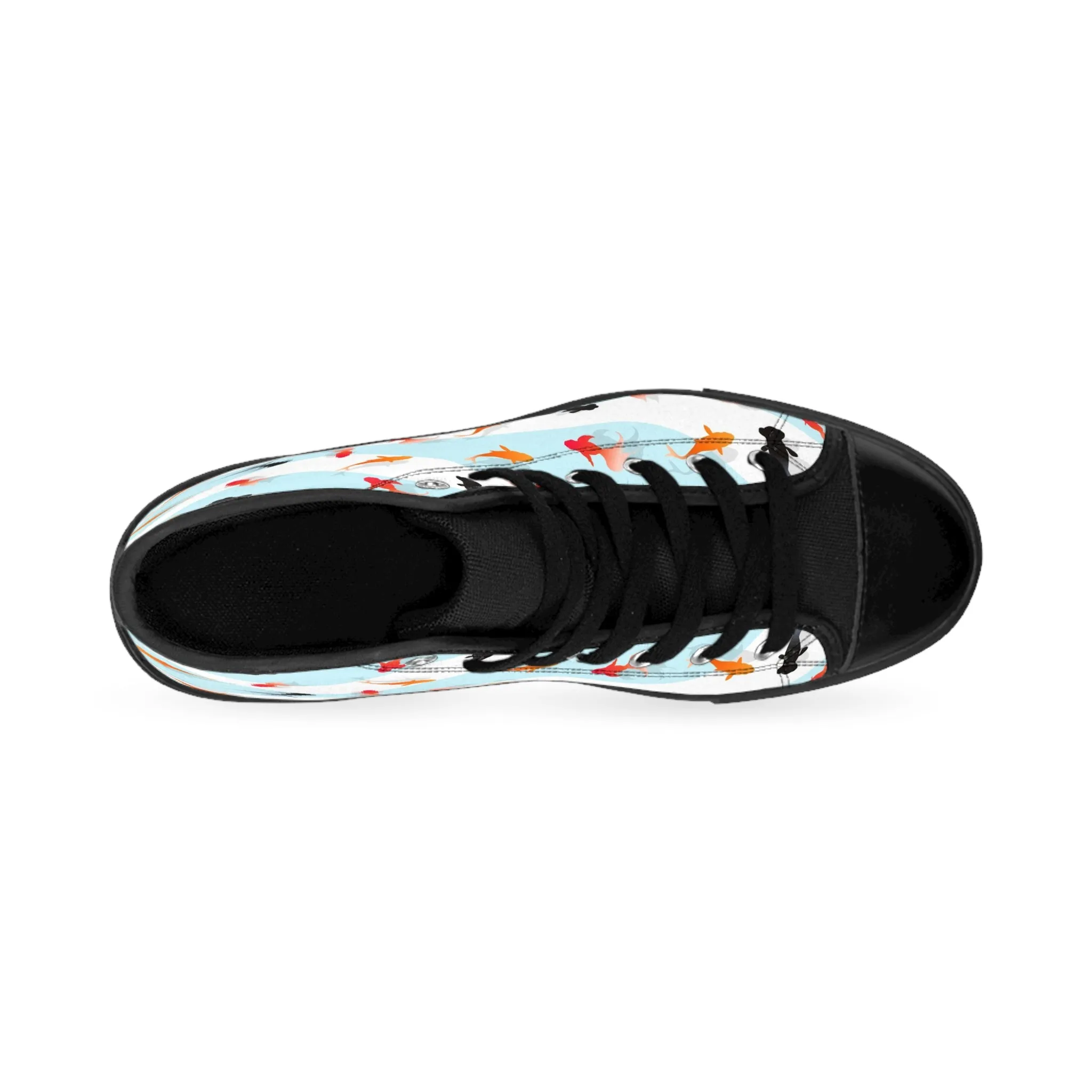Colorful Goldfish Women's Classic Sneakers