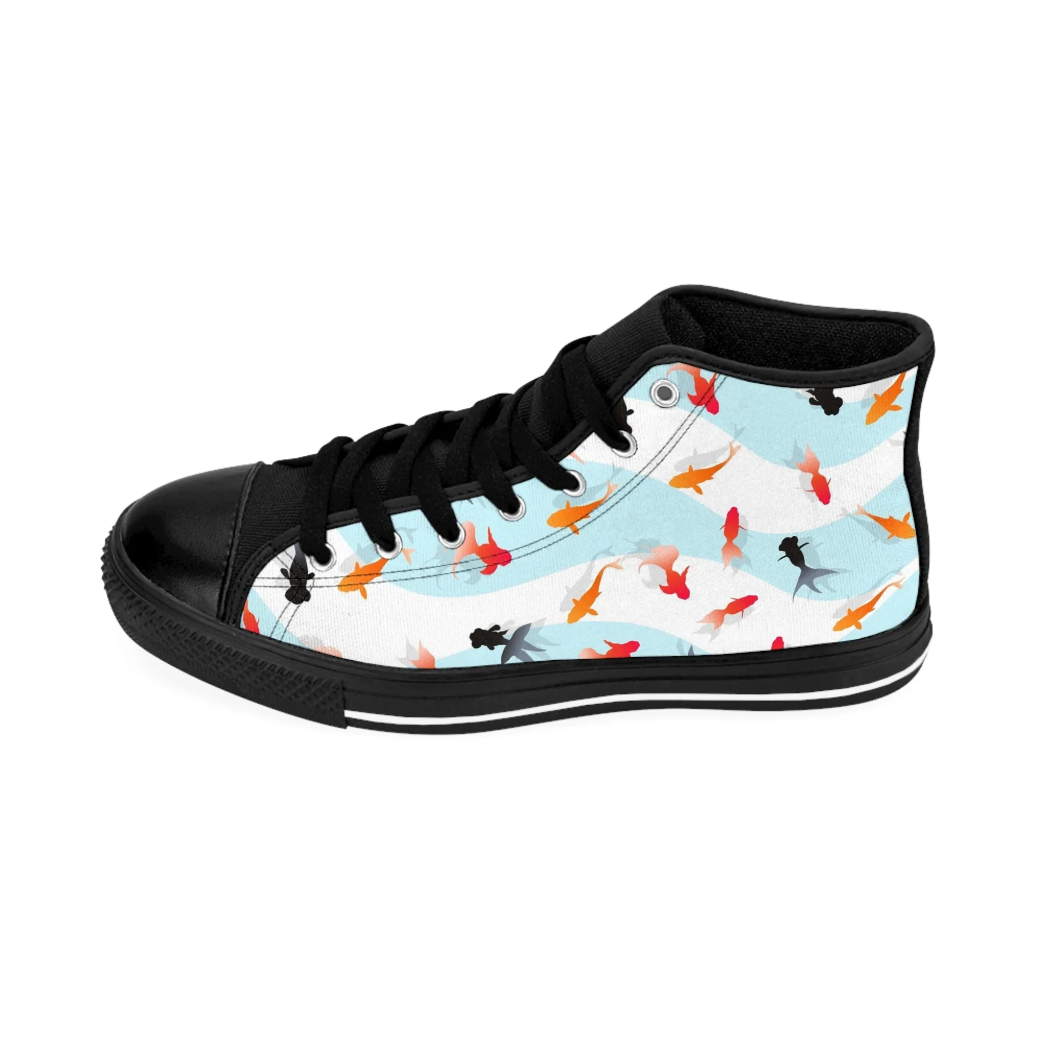 Colorful Goldfish Women's Classic Sneakers