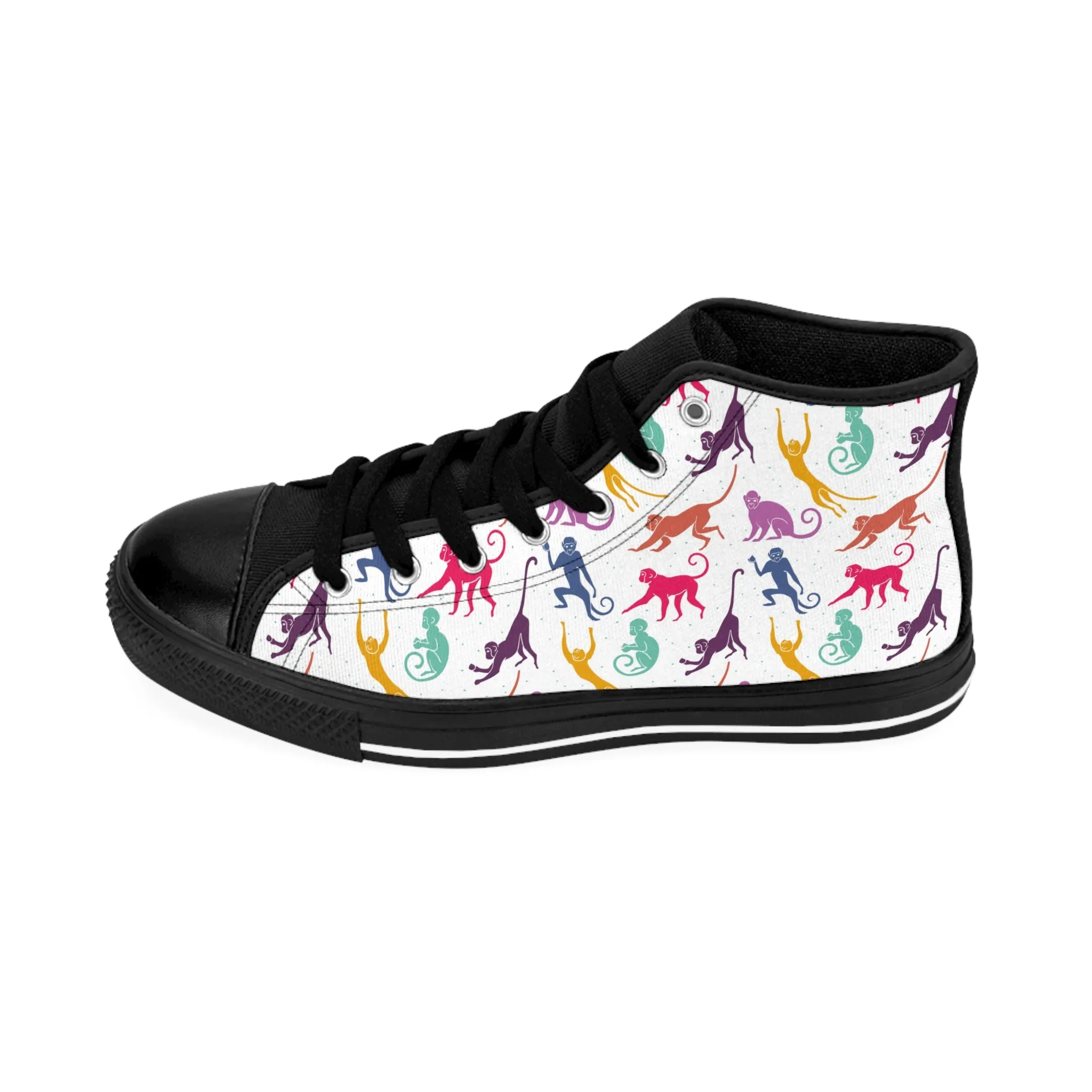 Colorful Monkey Women's Classic Sneakers