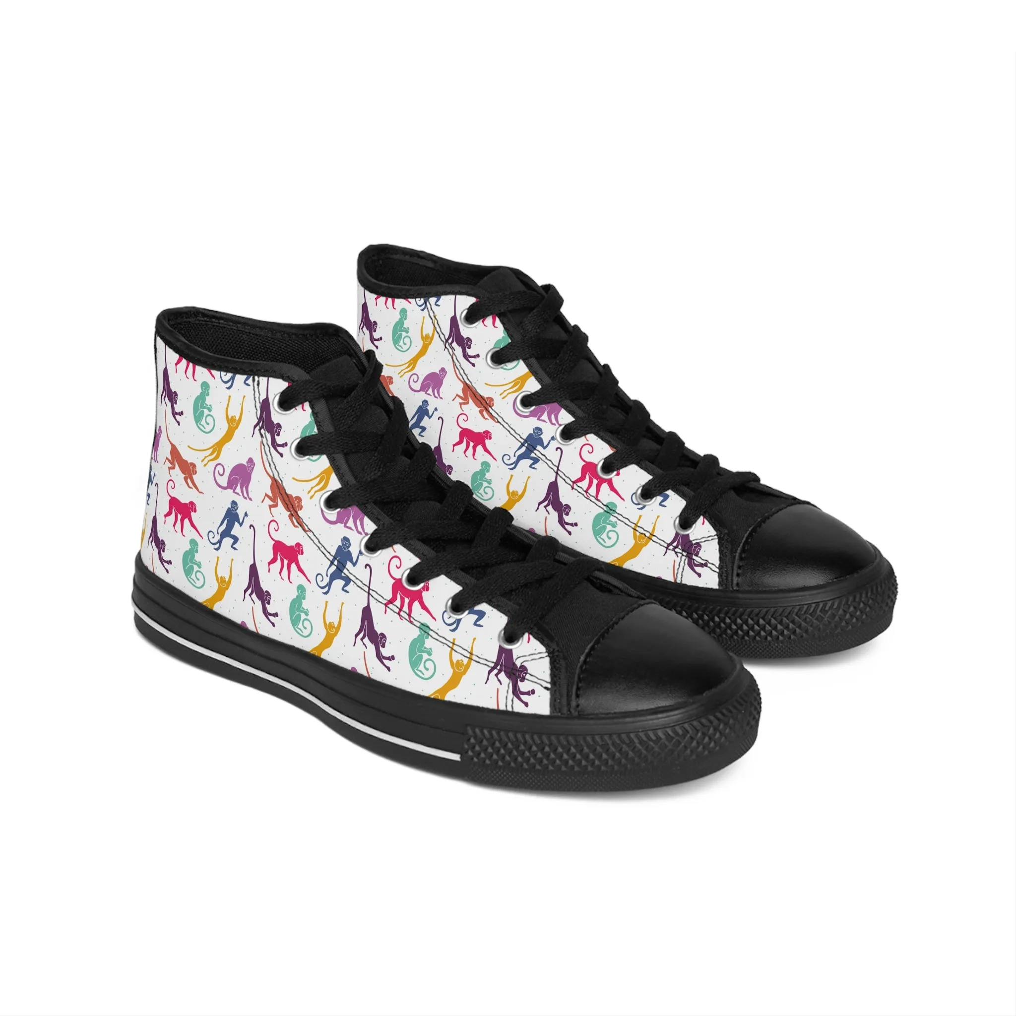 Colorful Monkey Women's Classic Sneakers