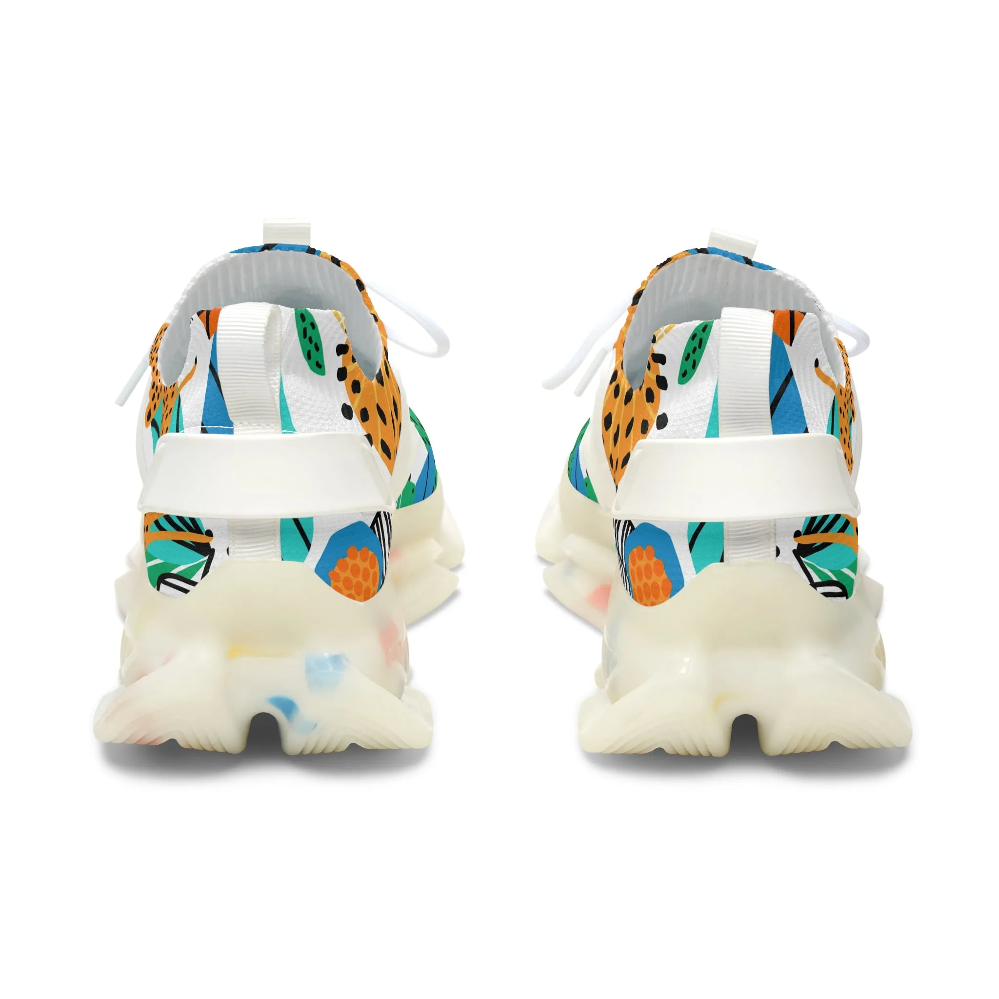 Colorful Women&#039;s Mesh Sneakers - Trendy & Comfortable Athletic Footwear