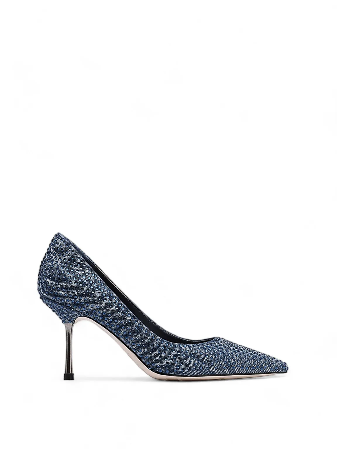 Crystal Chic Pointed Toe Heels