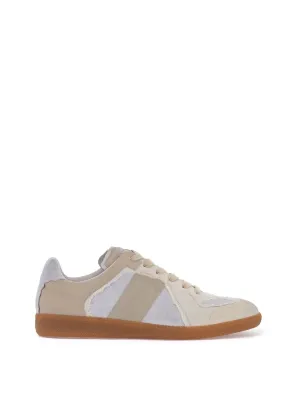 Deconstructed Replica Leather Sneakers