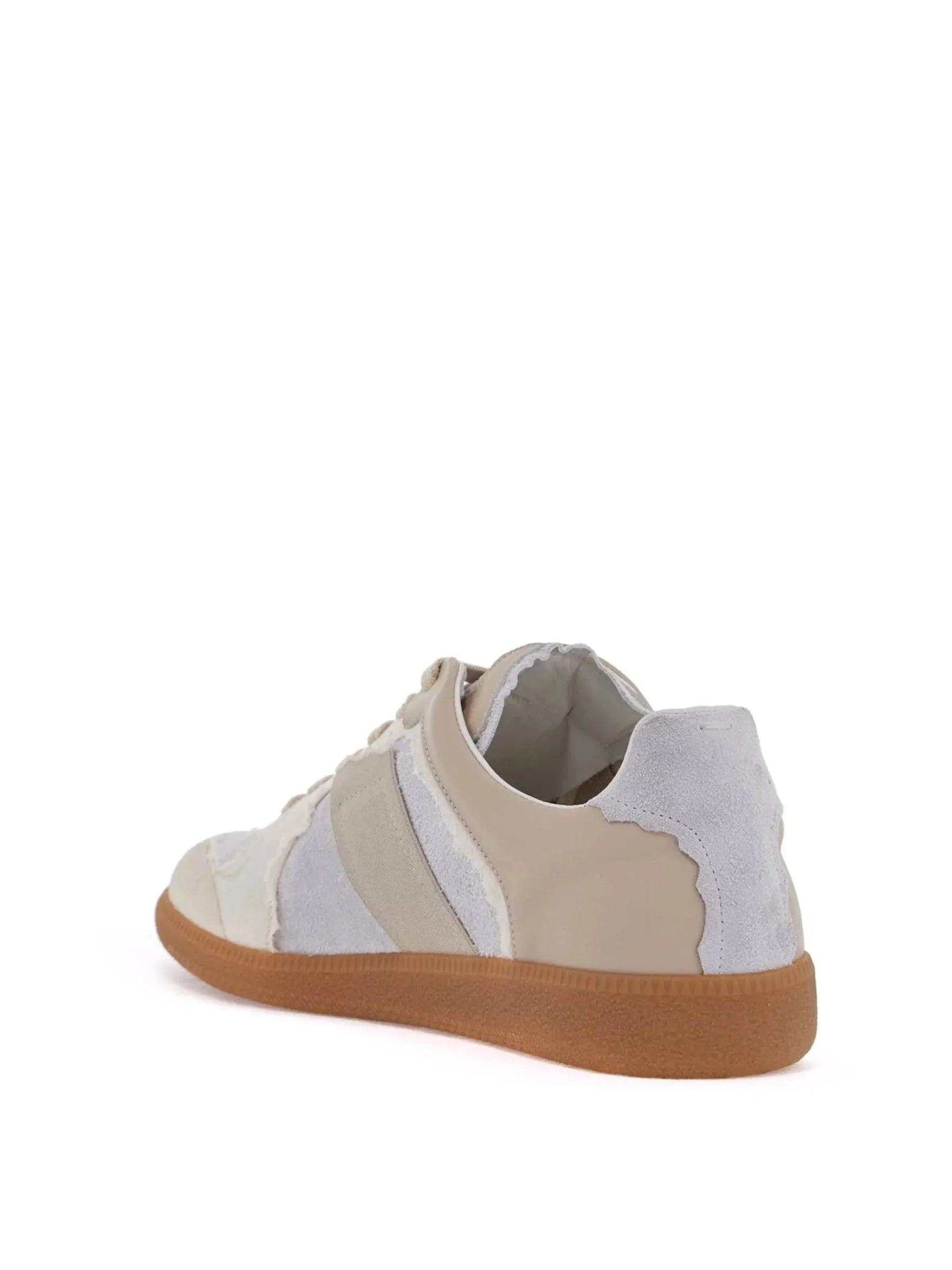 Deconstructed Replica Leather Sneakers