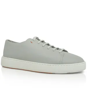 Drunks Leather Sneaker in Light Grey