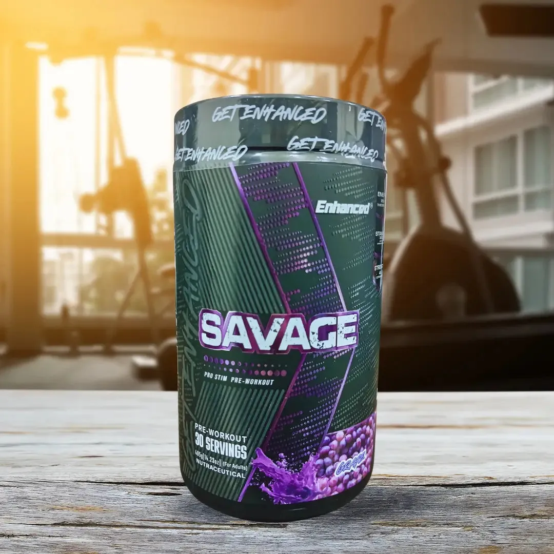 Enhanced Savage Pro-Stim Pre-Workout