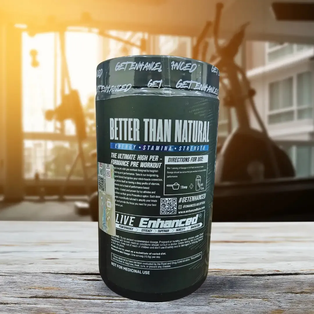 Enhanced Savage Pro-Stim Pre-Workout