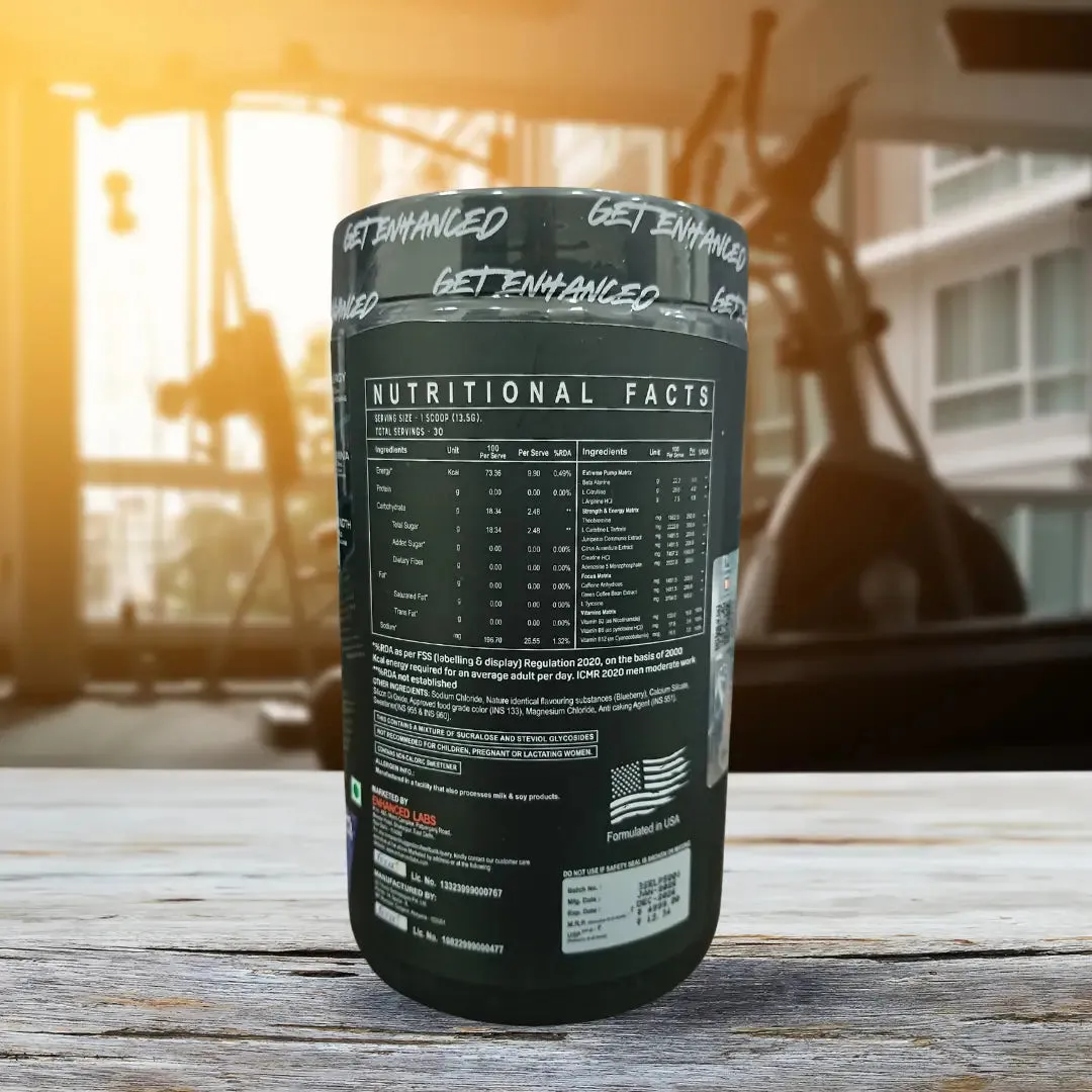 Enhanced Savage Pro-Stim Pre-Workout