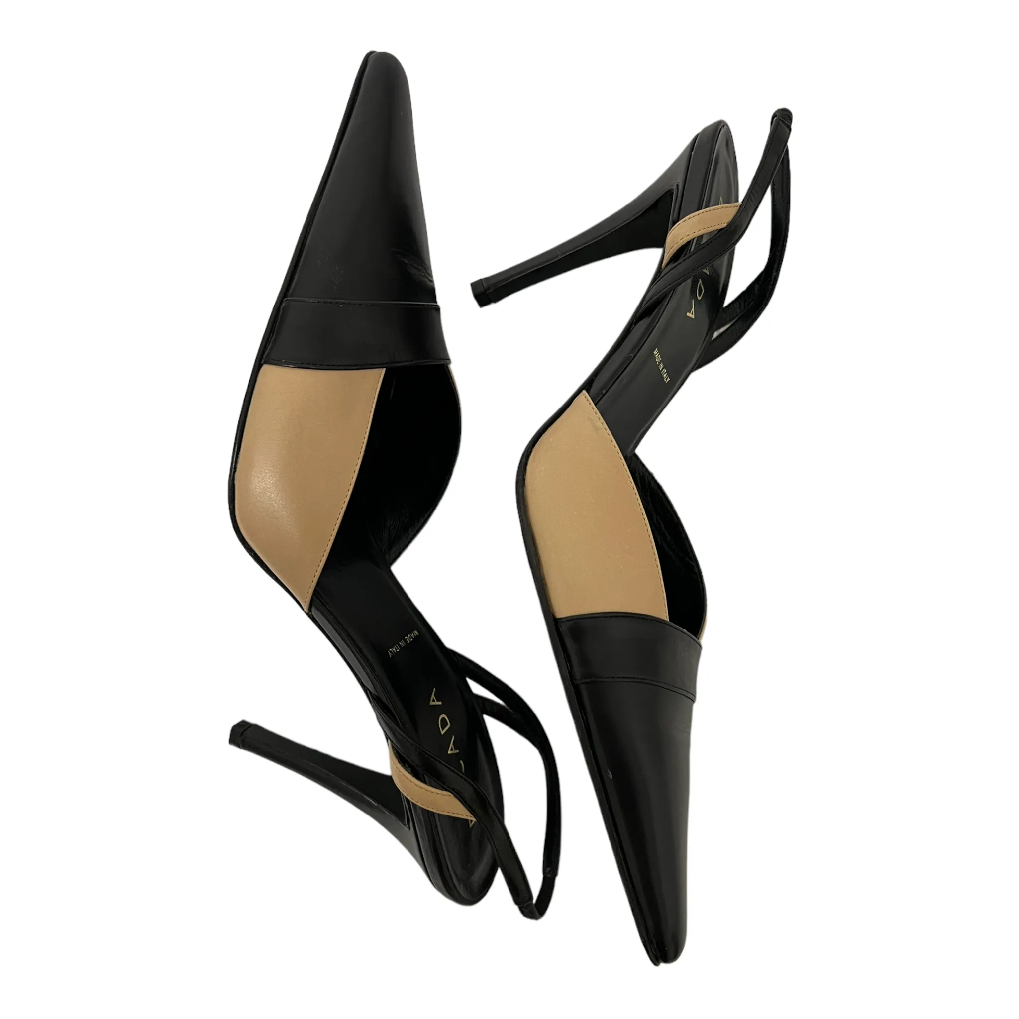 ESCADA SLINGBACK TWO TONE HIGH HEELS PUMPS ZS 40