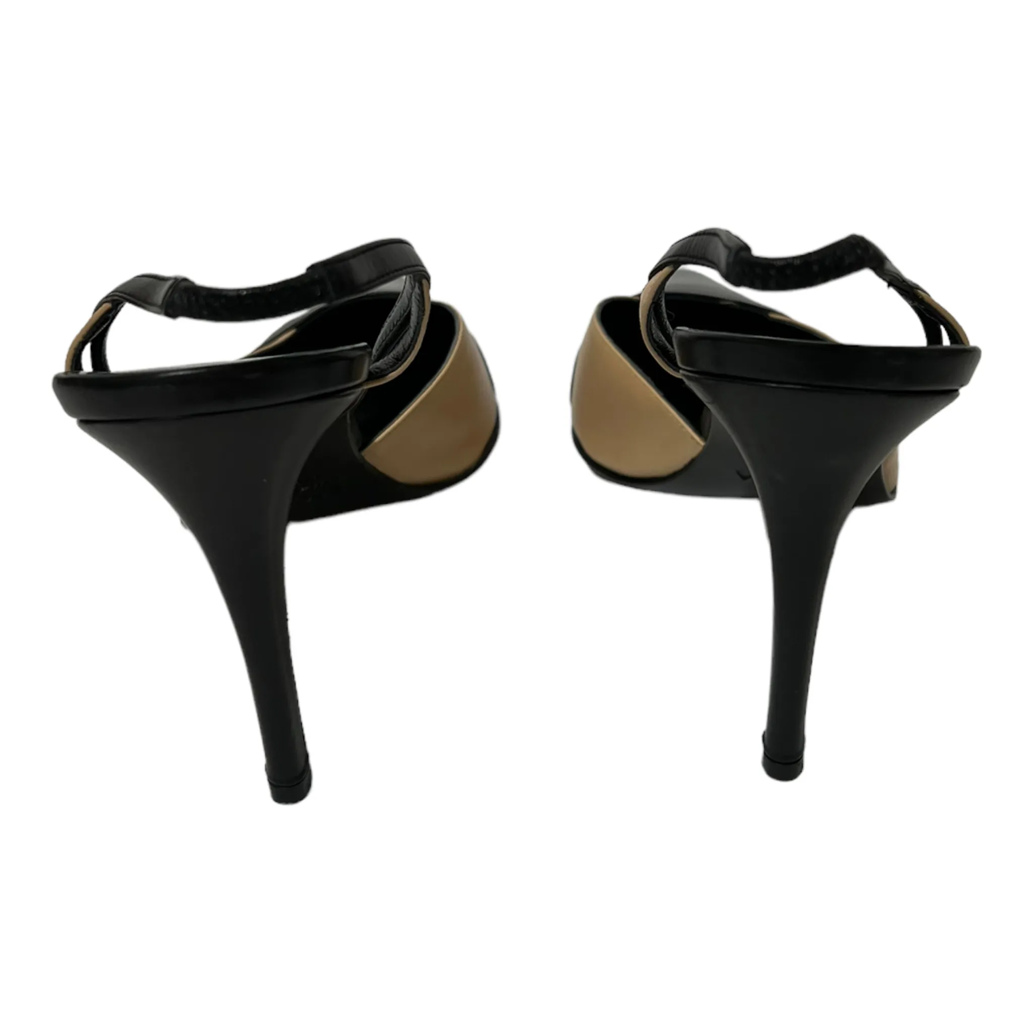 ESCADA SLINGBACK TWO TONE HIGH HEELS PUMPS ZS 40