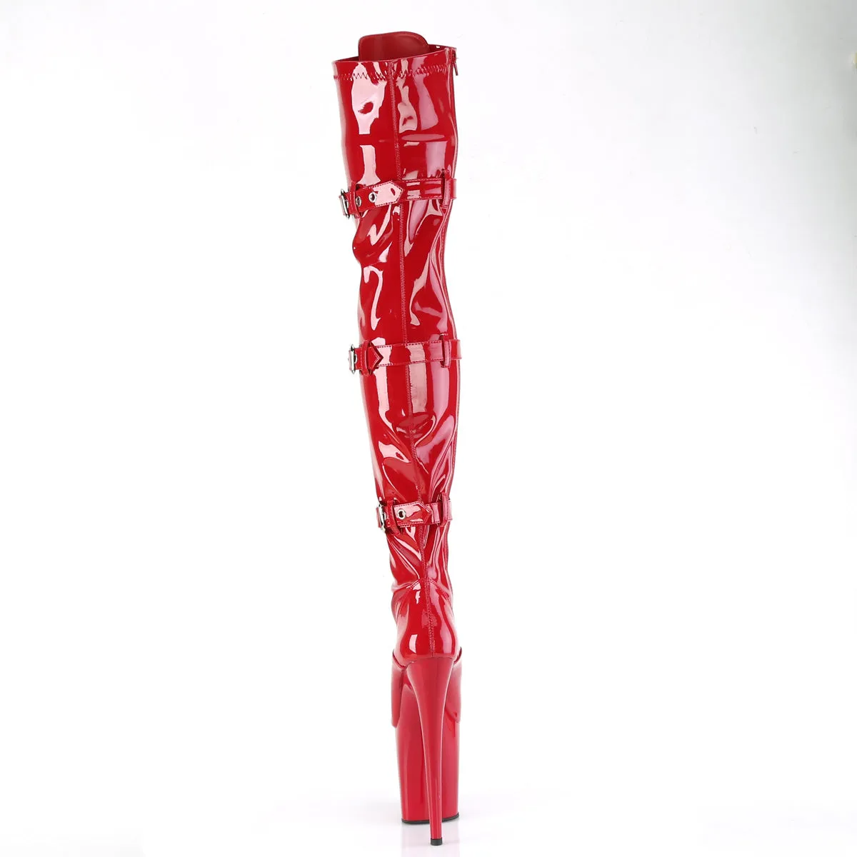 FLAMINGO-3028 Pleaser Red Sexy Platform Shoes (Pole Dancing Heels)
