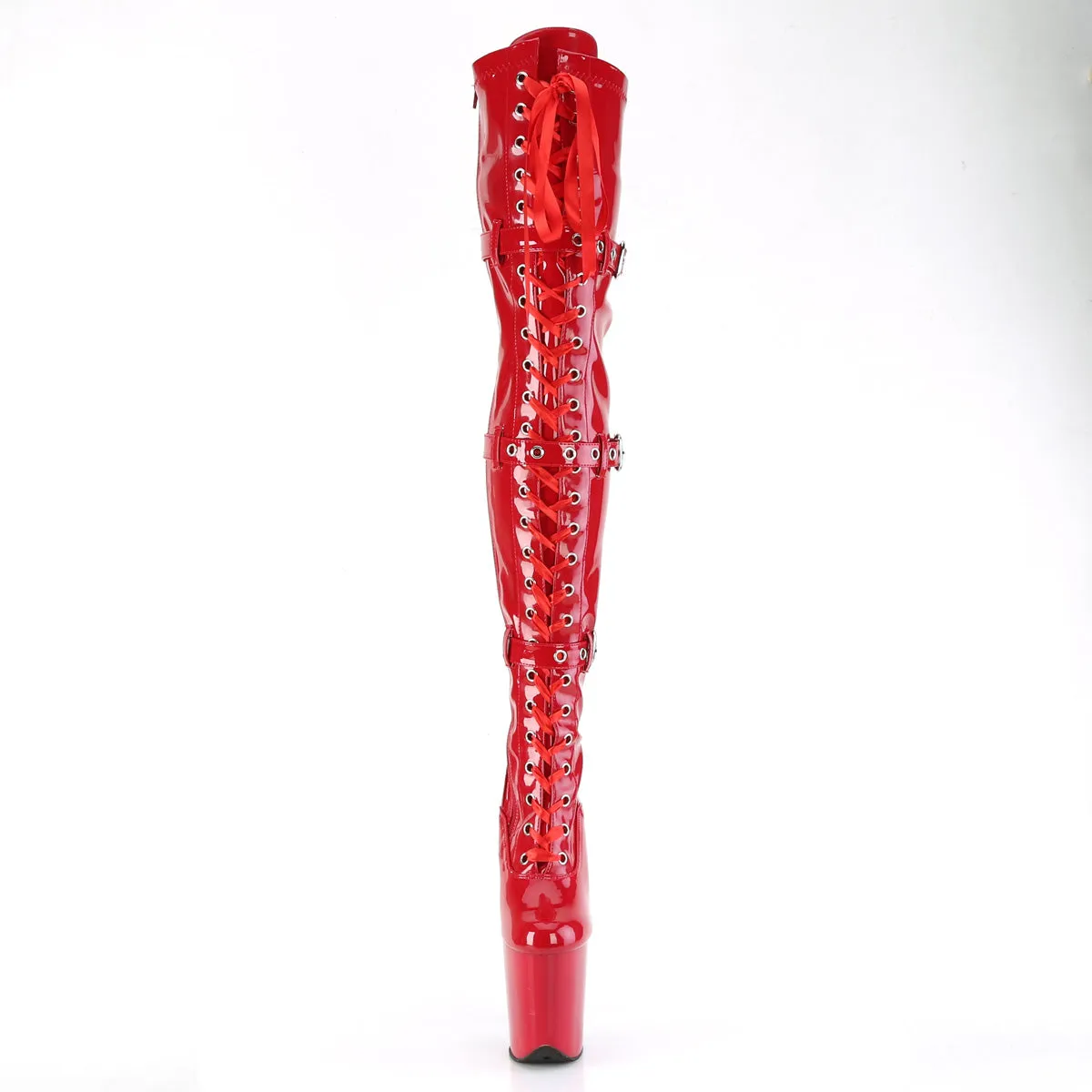 FLAMINGO-3028 Pleaser Red Sexy Platform Shoes (Pole Dancing Heels)