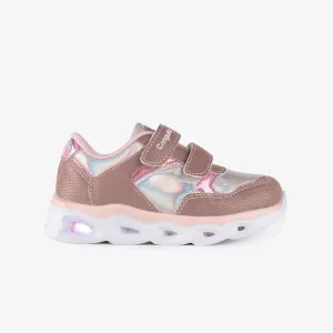 Girl's Light Up and Reflectant Sneakers