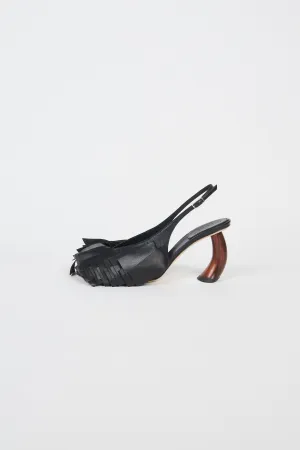 Greta Fringe Black - PRE-ORDER