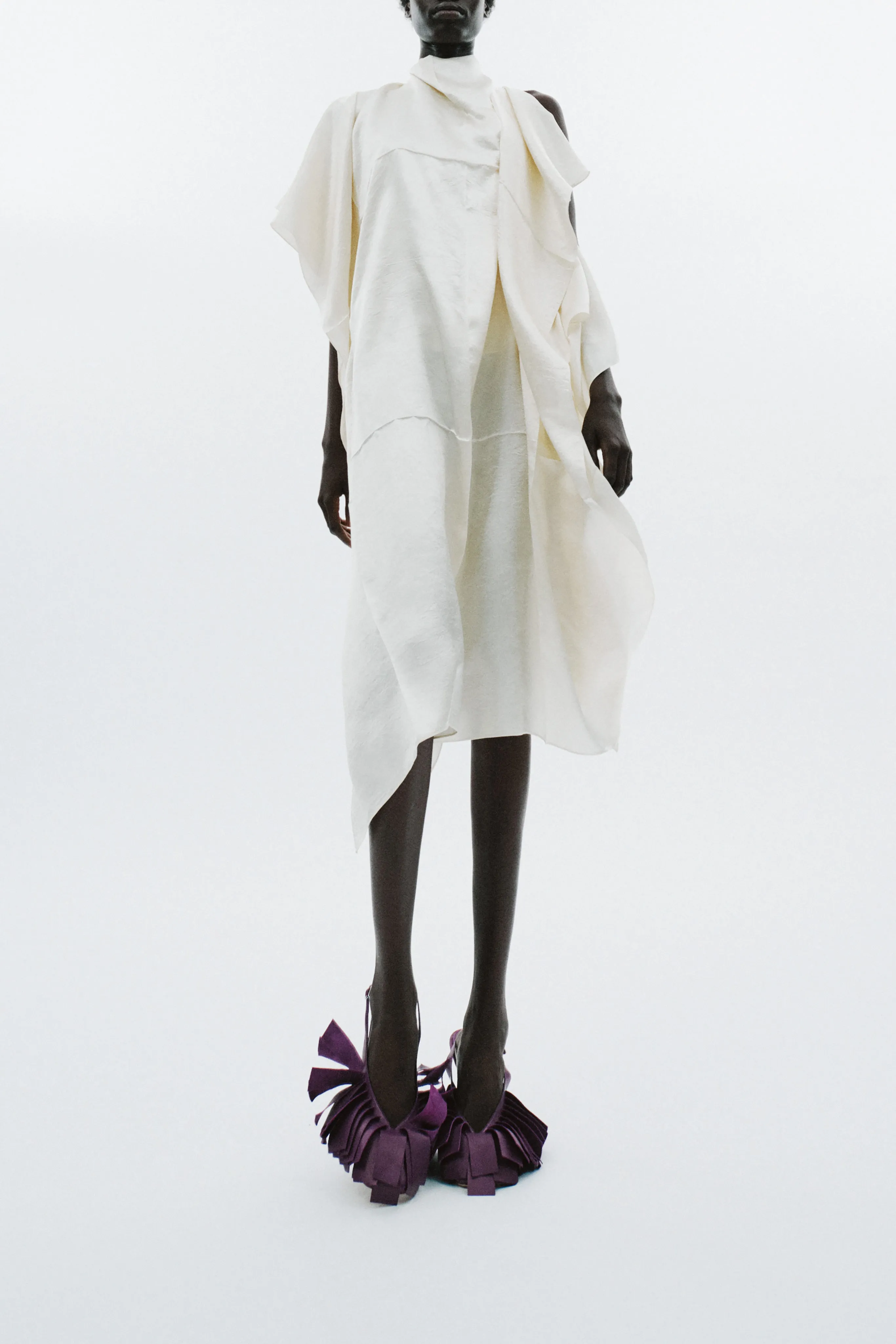 Greta Fringe Purple - PRE-ORDER