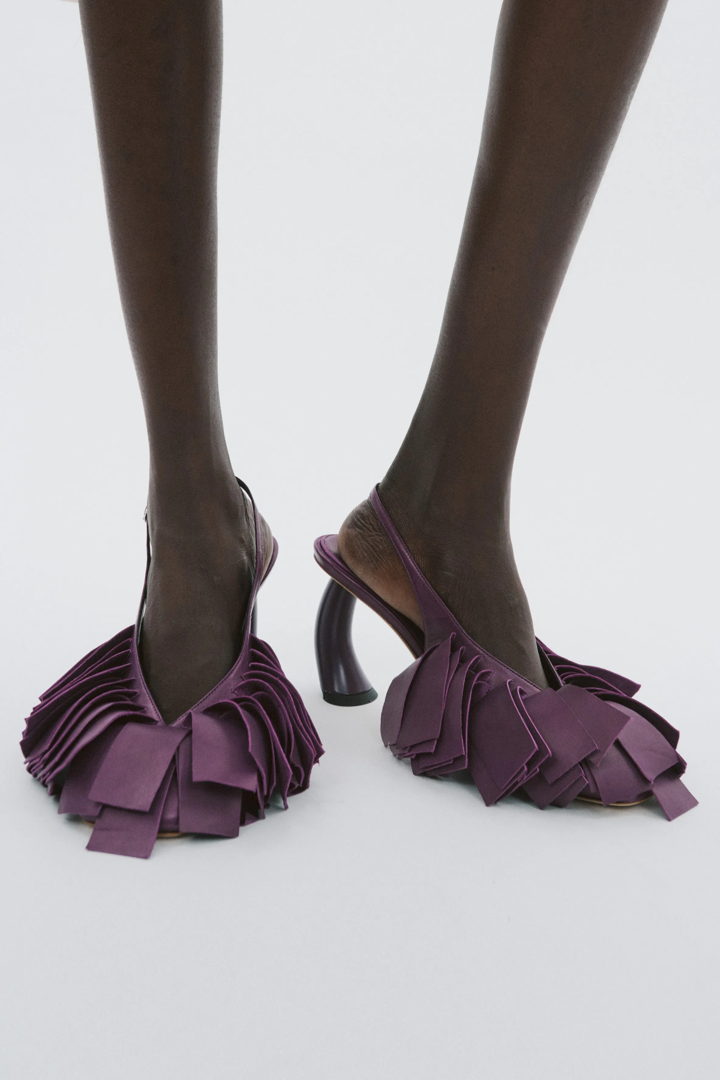 Greta Fringe Purple - PRE-ORDER