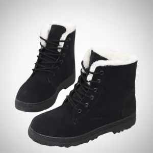 Helmi Suede Winter Ankle Boots