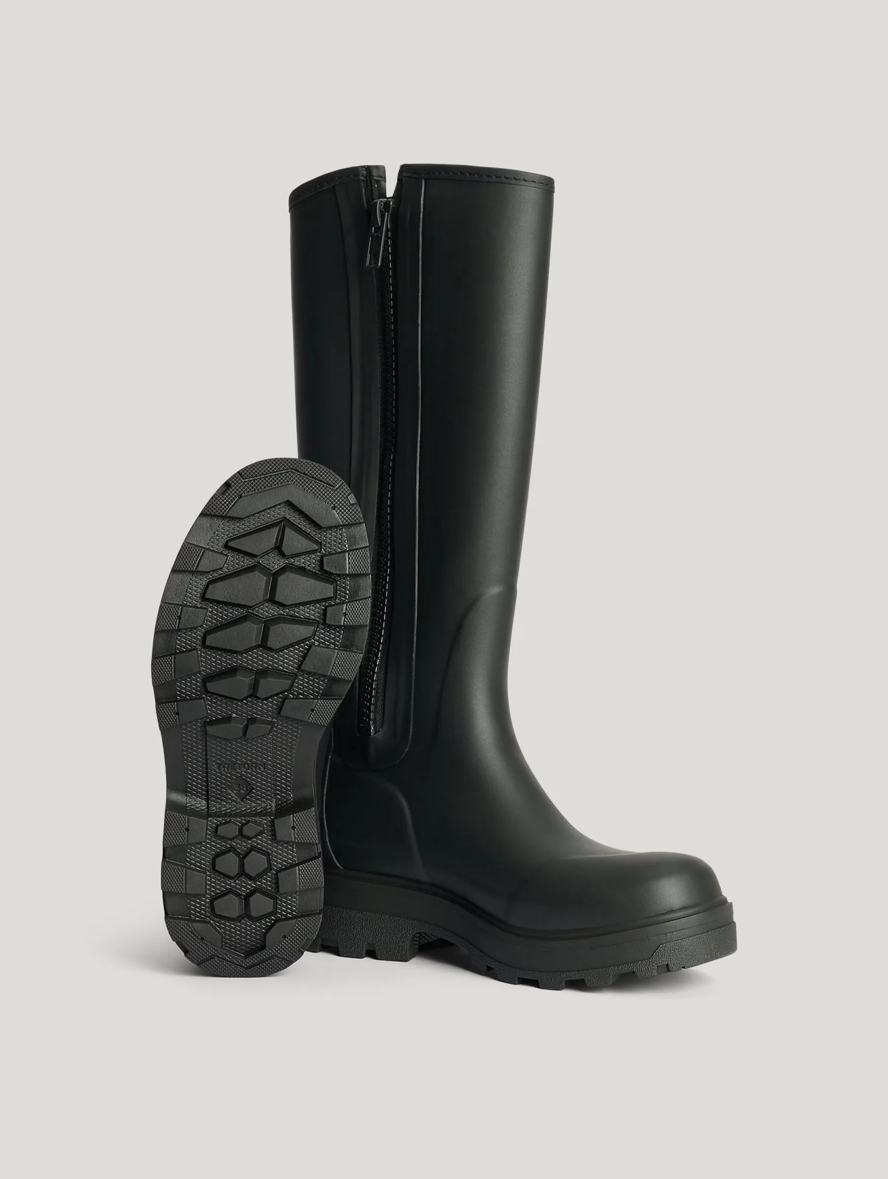 Ilse Wellie Boot in Black