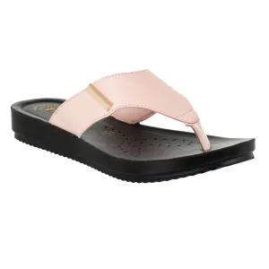 Inblu Women Pink Thong Style Sandal with Slip-On Closure (BM14_N.PINK)
