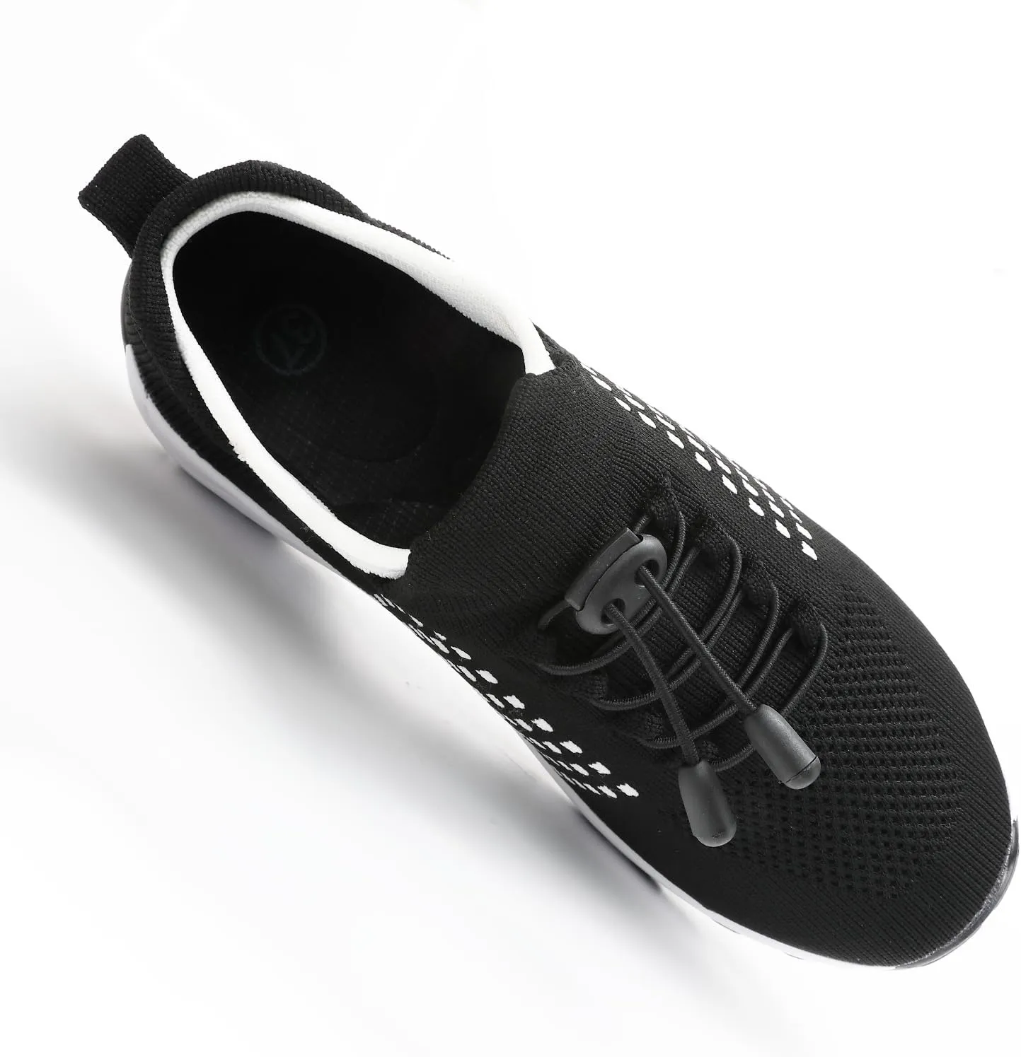 Kubbon Women Footwear Non Slip Slip on Sock Sneakers Arch Support Walking Shoes Lightweight Mesh Sneakers Antiskid Wedge Running Footwear for Plantar Fasciitis
