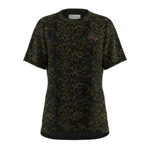 Ladies MTB Jersey - Short Sleeve Animal Print