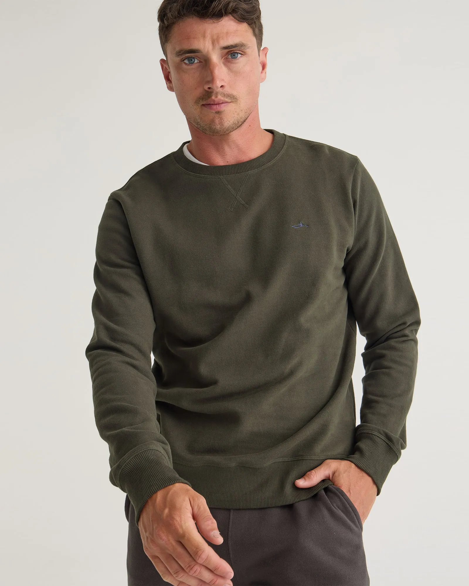 Leo Organic Cotton Sweater Shirt