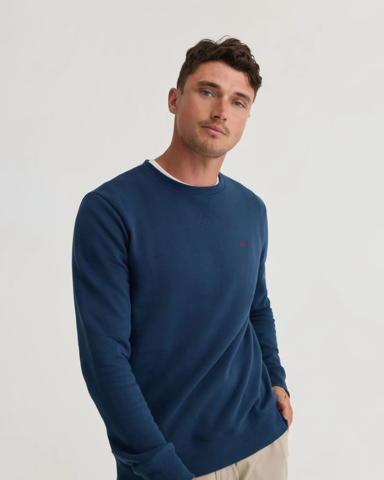 Leo Organic Cotton Sweater Shirt