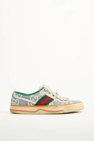 Light Blue & Multi Tennis 1977 GG Sneaker