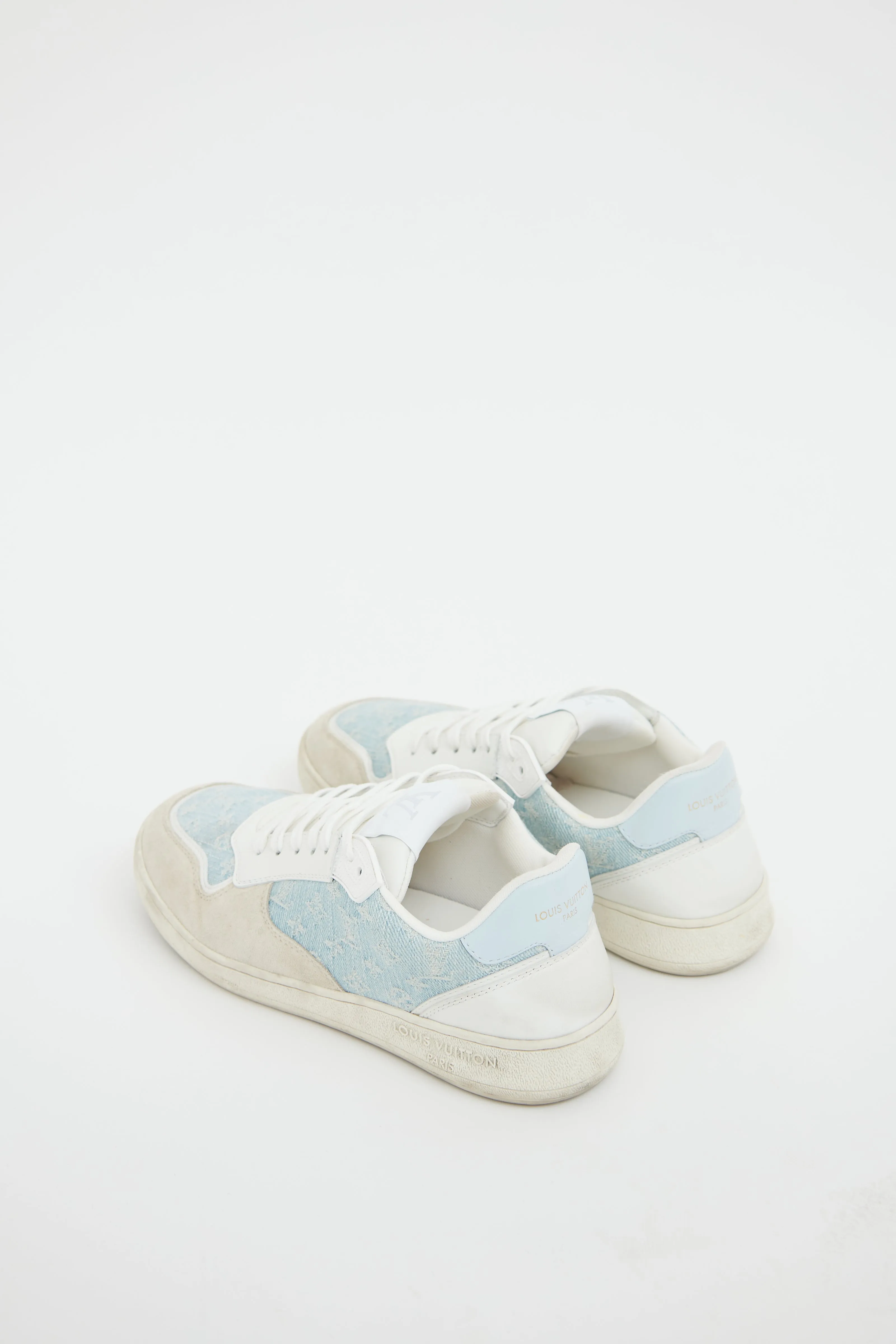 Light Wash Denim Stadium Sneaker