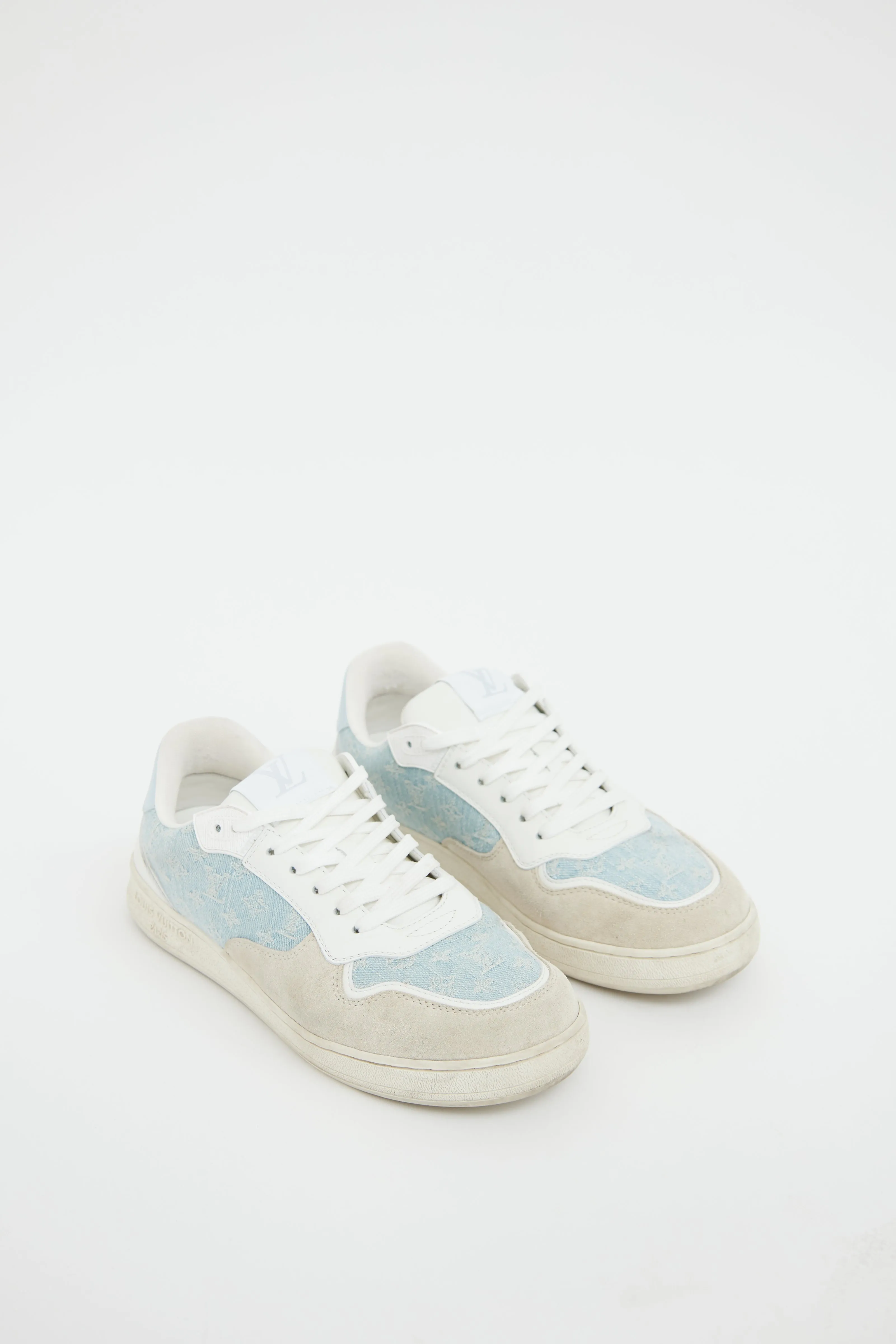 Light Wash Denim Stadium Sneaker
